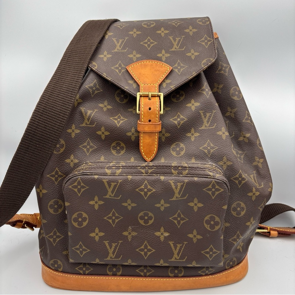 Louis Vuitton Brown Monogram GM Canvas Backpack